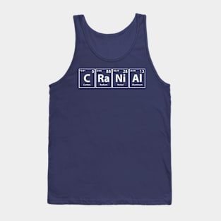 Cranial (C-Ra-Ni-Al) Periodic Elements Spelling Tank Top